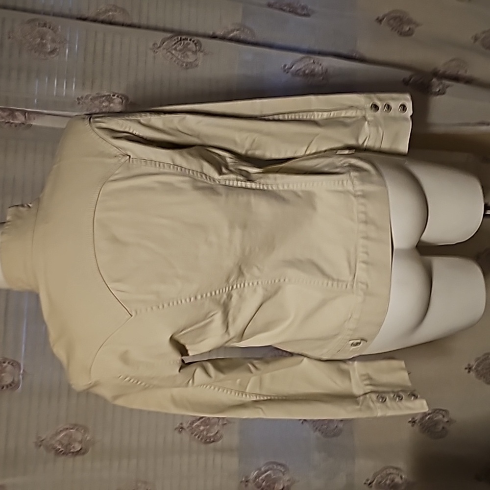 GAP Vintage Beige Jacket Woman's Size XL - Picture 7 of 12